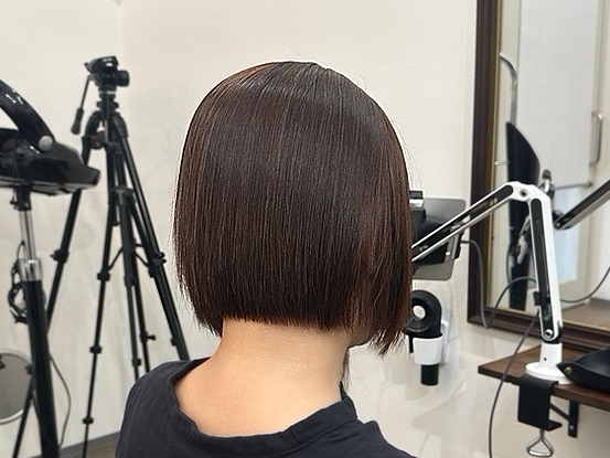 ボブスタイル施術後